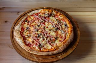 ლორი და სოკო / Ham and Mushrooms