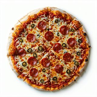 Pizza tonda - diavola