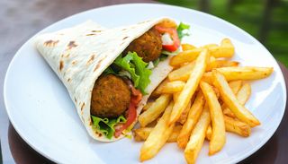 Kebab z falafel amerykański