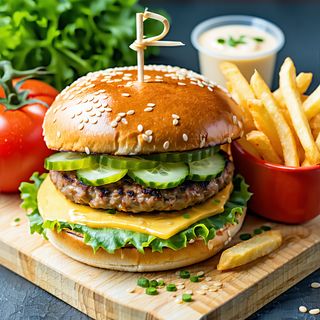 Burger vegetal (de post)