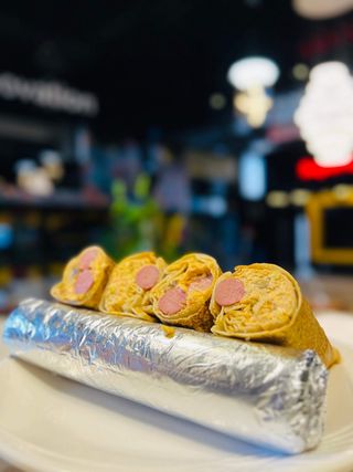 Chicken Shawarma + Cocacola