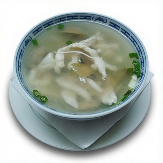 Sopa De Pollo Con Champiñones