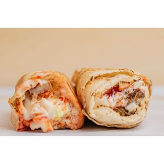 Chicken Shawarma with 3 Sausages