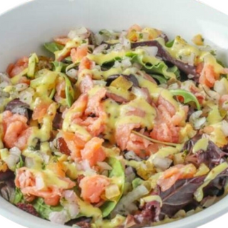 Ensalada Salmón salad