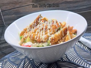 Ensalada César Con Pollo Crujiente