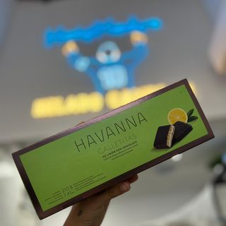 Caja de Galletitas de Limón Cubiertas con Chocolate Havanna (6 Unidades)