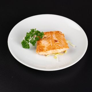 197. Teppanyaki di salmone alla piastra