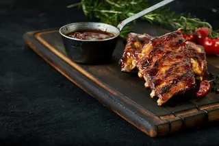 Żeberka BBQ w zestawie l