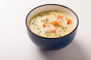 Ciorba de pui a la grec