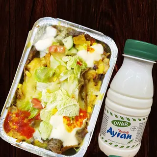 Nr.10-Zestaw kapsalon holenderski + Ayran