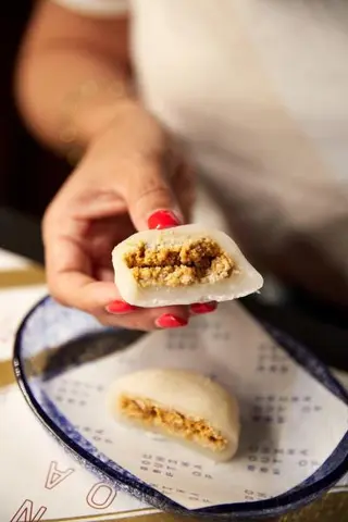 Mochi lemon pie