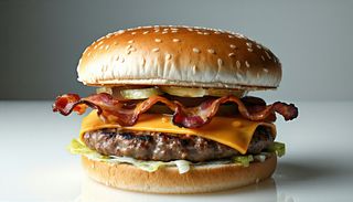 Triplo cheeseburger