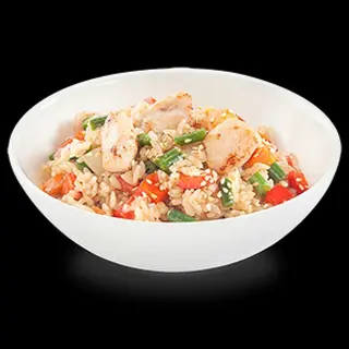 Рис з креветками та куркою (400г)