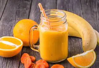 jus de banane orange