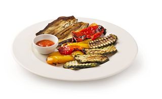 Parrillada De Verduras Con Romesco