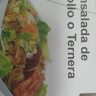 Ensalada De Pollo O Ternera
