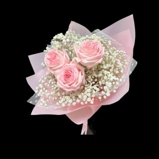 Buchet Roz si Alb