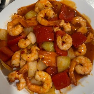 63. Gambas picantes