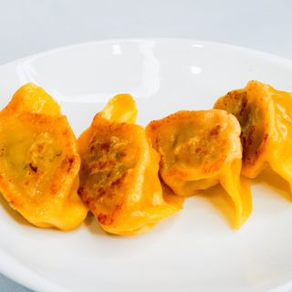 5a Ravioli di pollo alla piastra