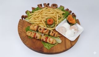 Komplet obrok pileći ražnjić