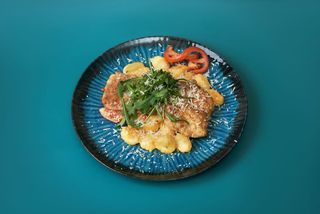 Grill piletina sa prženim njokama