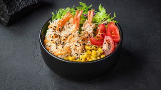 Боул з креветками