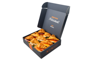 Caja 9 mini croissant salados