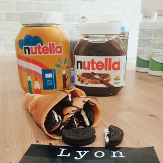Clatită Nutella,Oreo,banane,capșuni