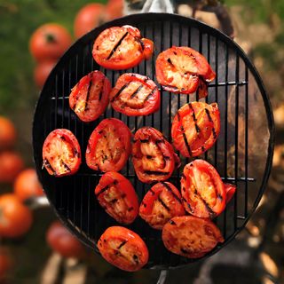 Картофель на мангале