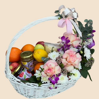 Фруктовая корзина «Выздоравливай»