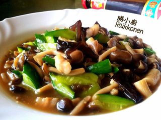 S03,  Funghi  耗油双菇