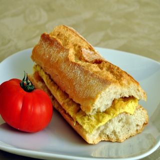 Pitufo de tortilla francesa