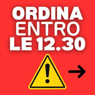 SOLO PER PRANZO: ORDINA ENTRO LE 12:30
