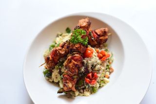 Couscous Salad - Grilled Chicken