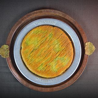 Хасър кадайф с фъстък и каймак