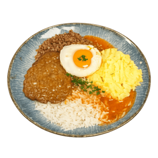 Kotlet wołowy z dodatkami