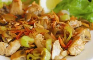 Пиле по кантонски (350г)