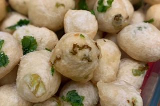 Frittellina di alghe 8 pezzi con salsa cumino