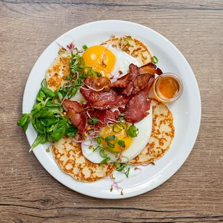 American pancakes na wytrawnie 4szt