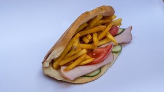 Малък тостер с пилешко филе