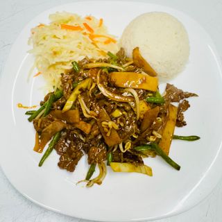 Wołowina z czosnkiem