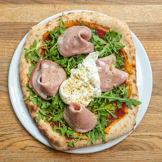 Mortadella e burrata