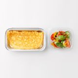 Omletă Clasică cu Salată de Primăvară