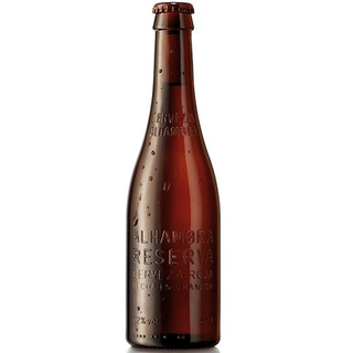 Cerveza Alhambra Reserva Roja Botella 33cl.
