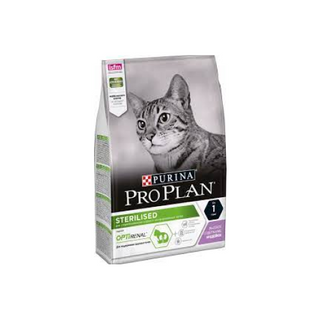 Сухой корм Purina Pro Plan для стерилизованных кошек и кастрированных котов, с индейкой 1,5кг  7613036499873 4573726789031