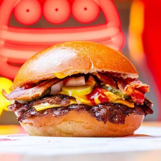 BACON CHEESE BURGER DOBLE