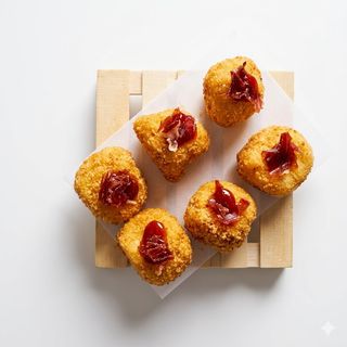 Croquetas Caseras De Jamón Ibérico (8 Uds.)