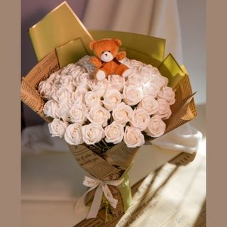Buchet din trandafiri de săpun