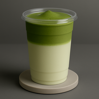 Ice matcha latte