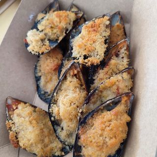 Cozze gratinate